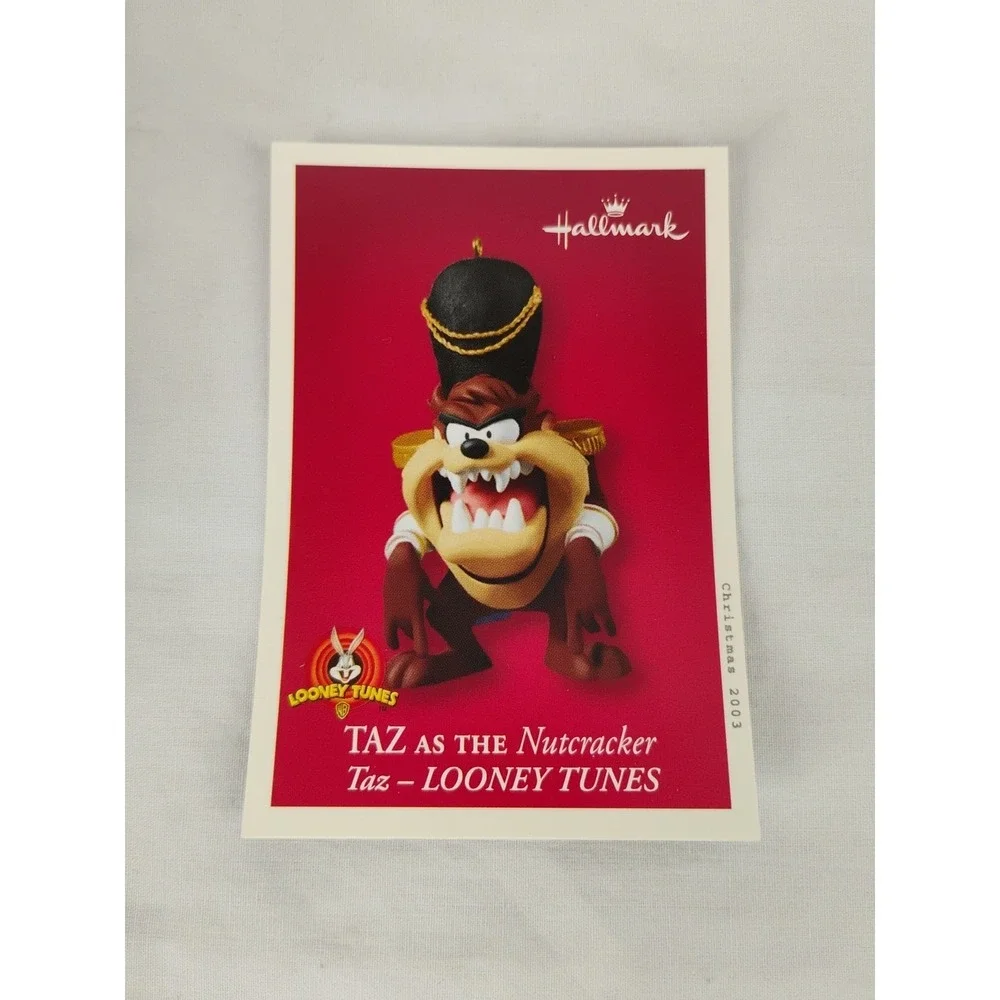 Vtg 2003 Hallmark Keepsake Looney Tunes TAZ as the Nutcracker Christmas Ornament